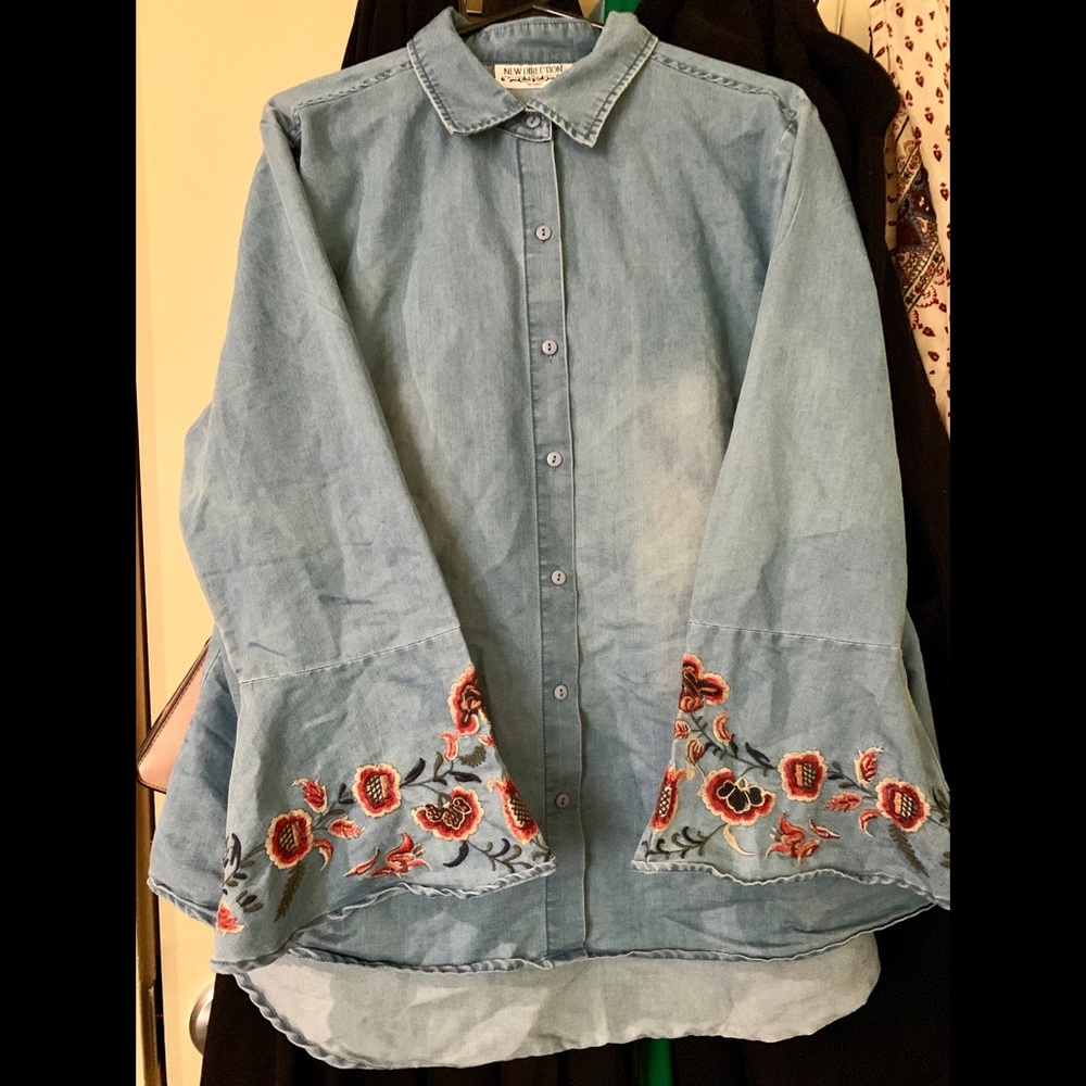 Denim shirt
